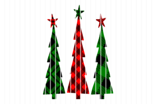 3 Plaid Christmas Trees: Graphics & Illustrations Review
