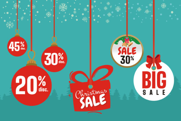 Christmas and New Year's Sale Graphics & Illustrations