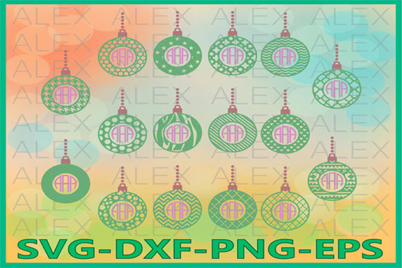 Christmas Balls Monogram: A Designer’s Stitch Test