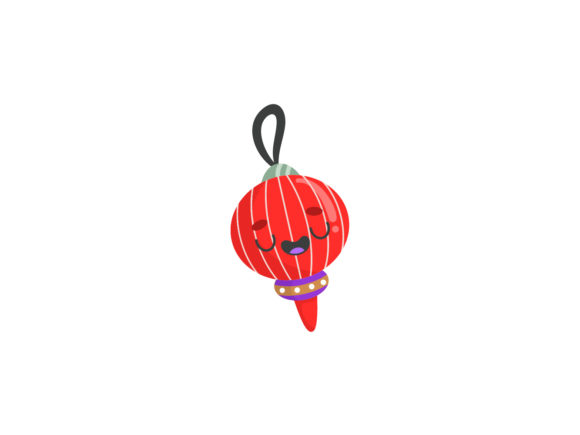 Christmas Illustration Ball Fairy: Graphics & Editorial Use
