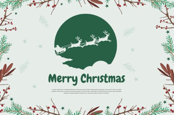 Christmas Illustration Frame: Graphics & Illustrations Review