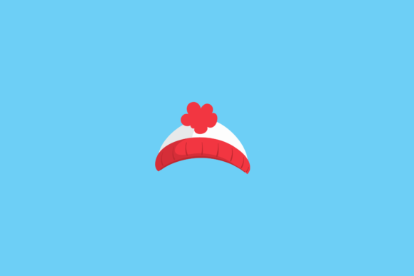 Christmas Illustration Santa Hat Graphics Review