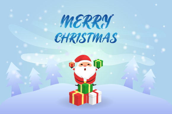 Christmas Santa Background Illustrations Review