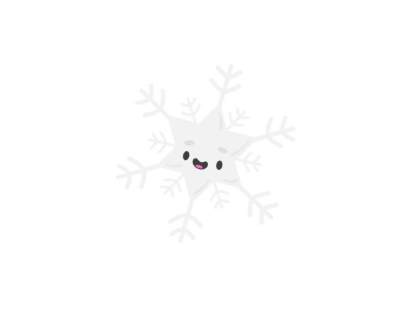 Cute Snowflake Graphics: Festive Illustrations for Branding