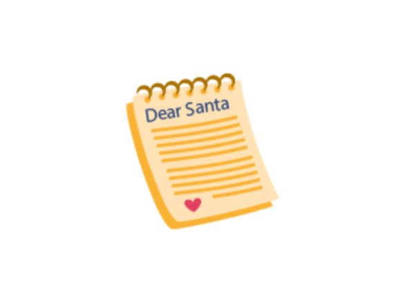 Dear Santa Diary Graphics: Illustrations for Branding