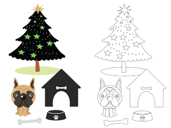 Dog Coloring Kids Christmas: An Embroidery Review