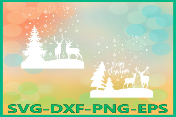 Merry Christmas Deer Graphics: Festive Illustrations Review