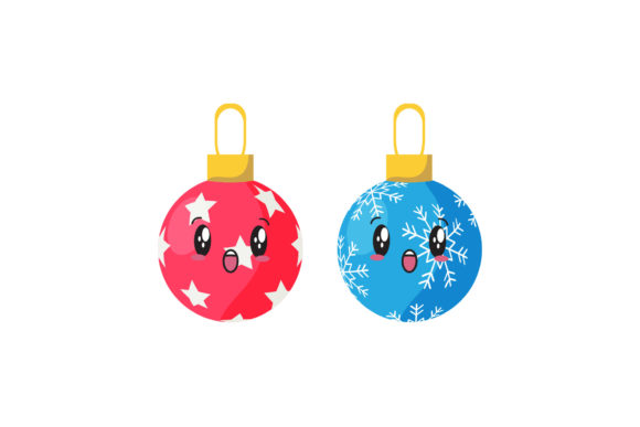 Ornament Decor Set Christmas Vectors: Graphics Review
