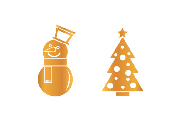 Snowman Tree Icons: Graphics & Illustrations Review